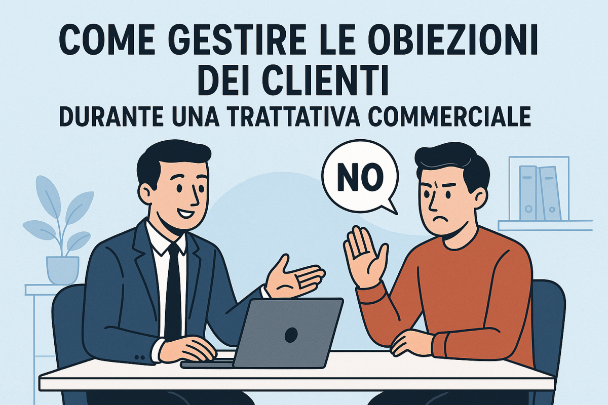 Gestione delle obiezioni nella vendita: consigli per trasformare un “no” in un’opportunità